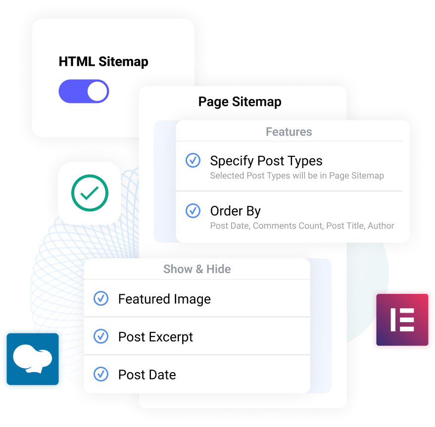 HTML & Page Sitemap